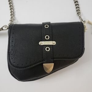 Jessica Simpson Connie Crossbody Bag , New With Tags, Meteorite/Black Color
